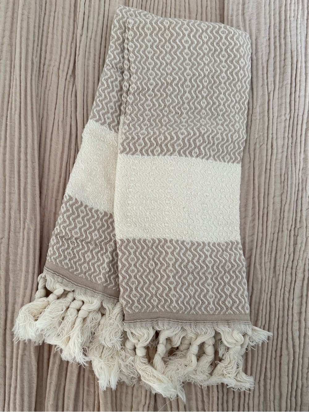 100% Turkish Cotton Kitchen/Hand Towels (set of two)
